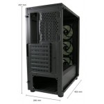 LC-POWER 995B [Light Box] Gaming Case